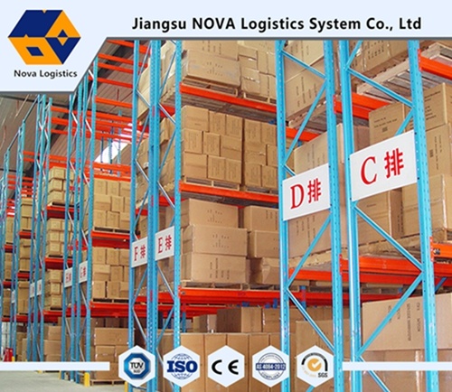 Ce сертифицированные обычные стеллажи для поддонов от Nova Logistics