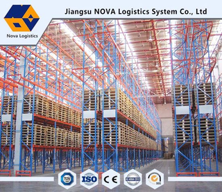 Стойка для поддонов с поддержкой проволочной сетки от Nova Logistics