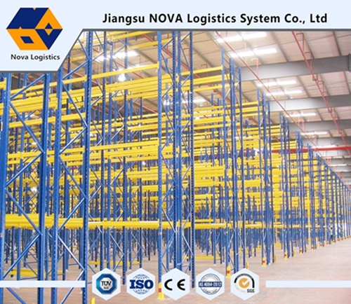 Ce сертифицированные обычные стеллажи для поддонов от Nova Logistics